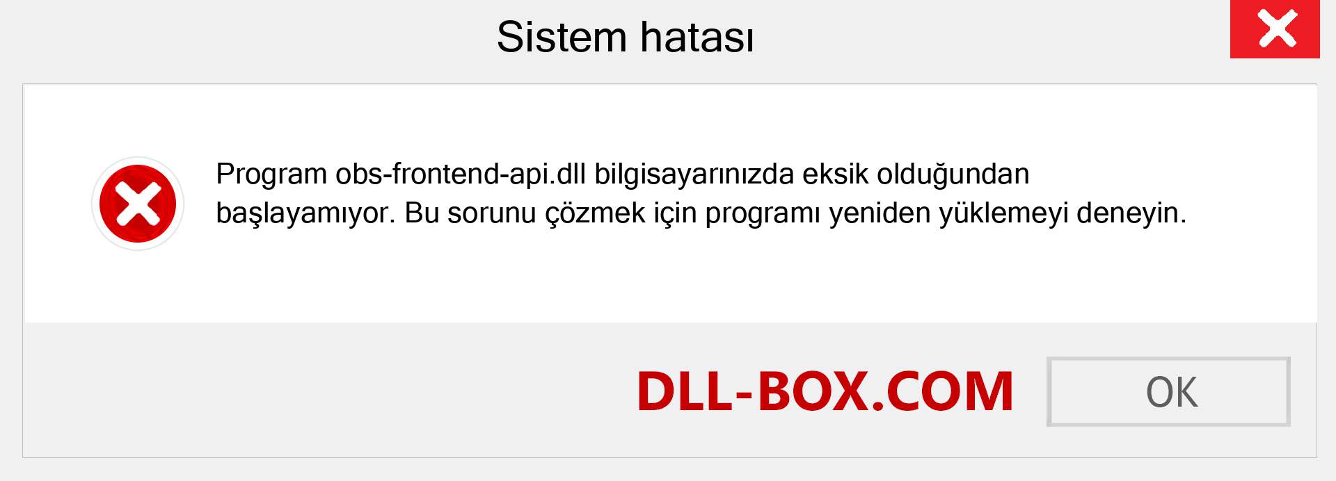 obs-frontend-api.dll dosyası eksik mi? Windows 7, 8, 10 için İndirin - Windows'ta obs-frontend-api dll Eksik Hatasını Düzeltin, fotoğraflar, resimler